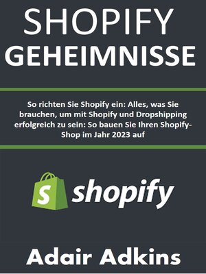 cover image of SHOPIFY-GEHEIMNISSE
